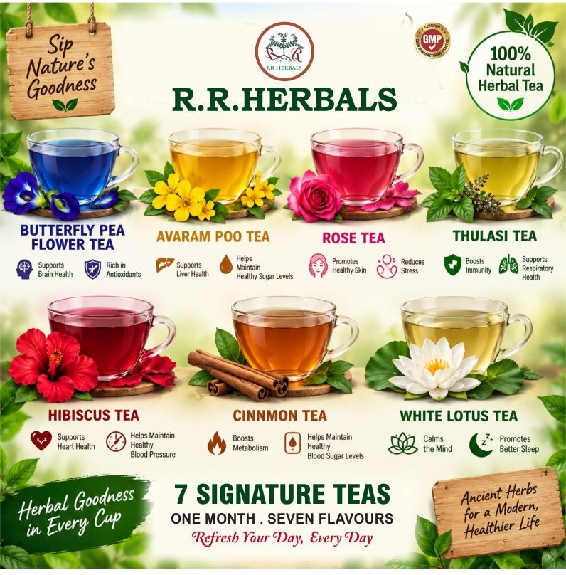 7Signature teas